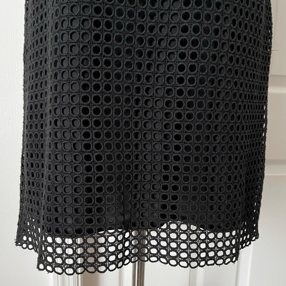 LOFT Black Lace Shift Dress - Picture 3 of 7